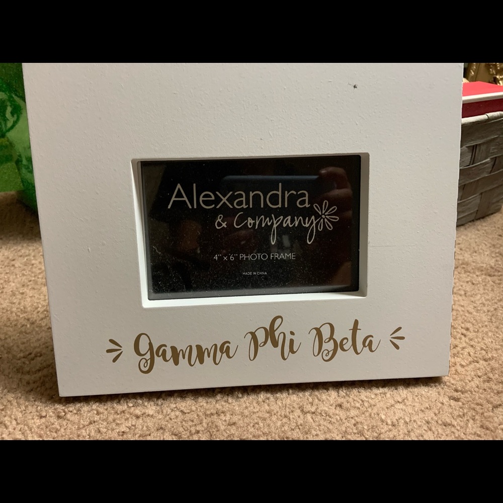 gamma phi bets photo frame